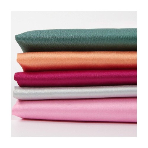 Luxurious satin fabric for elegant garments