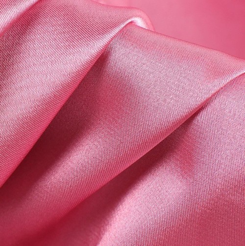 Luxurious satin fabric for elegant garments